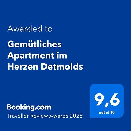 Gemuetliches Apartment Im Herzen Detmolds 외부 사진
